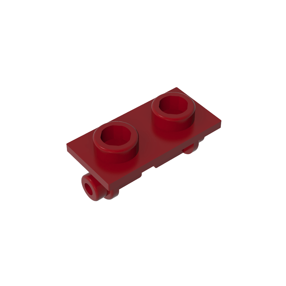 Hinge Brick 1 x 2 Top Plate Thin-MyGobricks