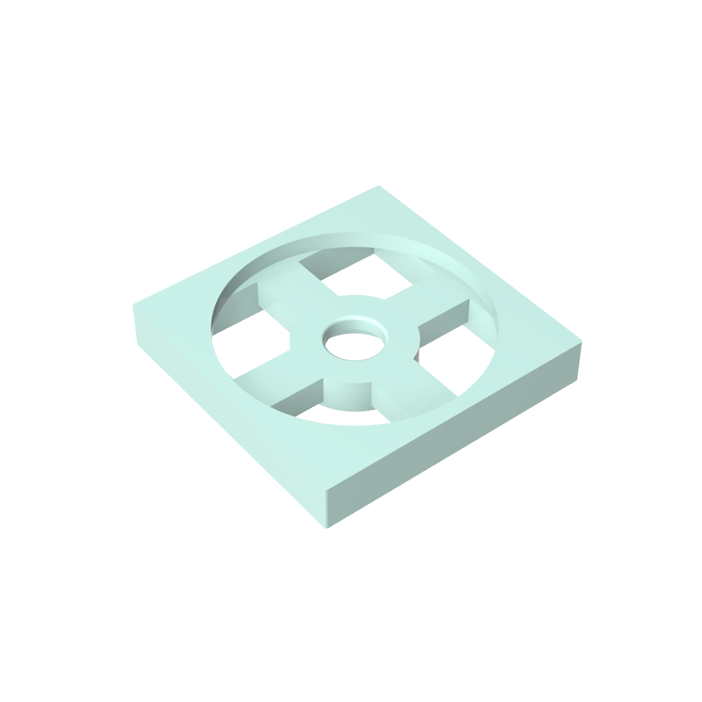 Turntable 2 x 2 Plate, Base-MyGobricks