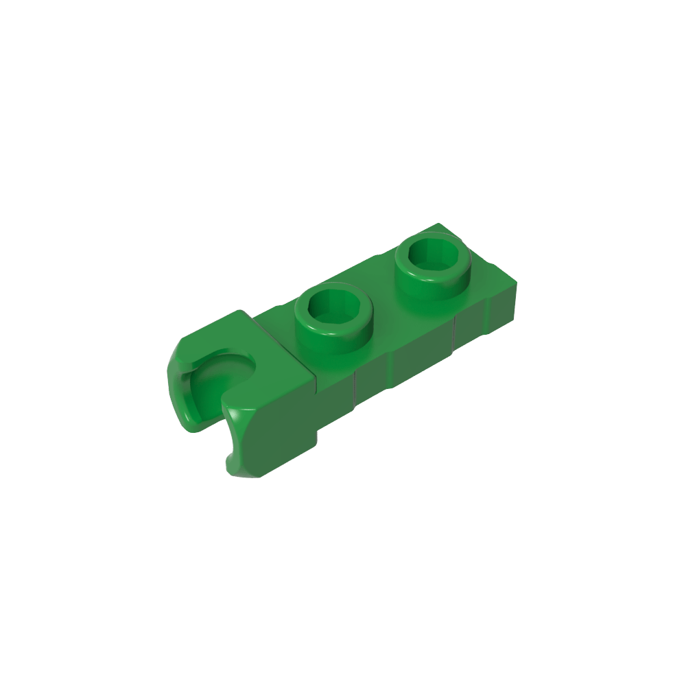 Plate Special 1 x 2 5.9mm End Cup-MyGobricks