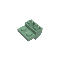 2x2x1 Reverse Arc Bricks