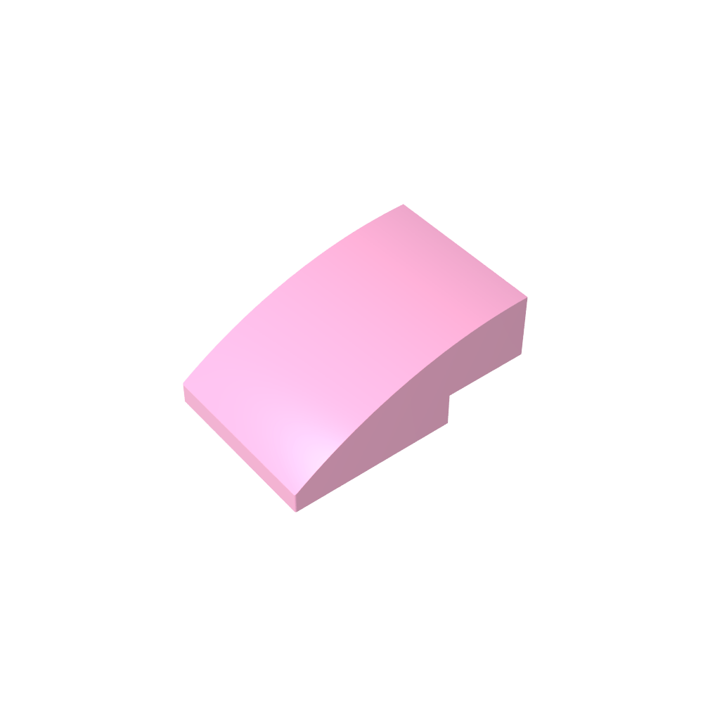 Slope Curved 3 x 2 No Studs-MyGobricks