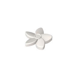 Friends Accessories Hair Decoration, Flower with Pointed Petals and Small Pin-MyGobricks