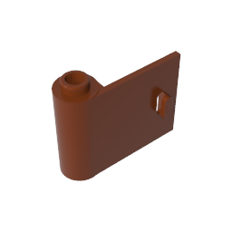 Door 1 x 3 x 2 Left - Open Between Top and Bottom Hinge-MyGobricks