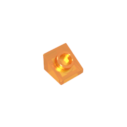 1x1x2/3 Beveled Brick with Dot