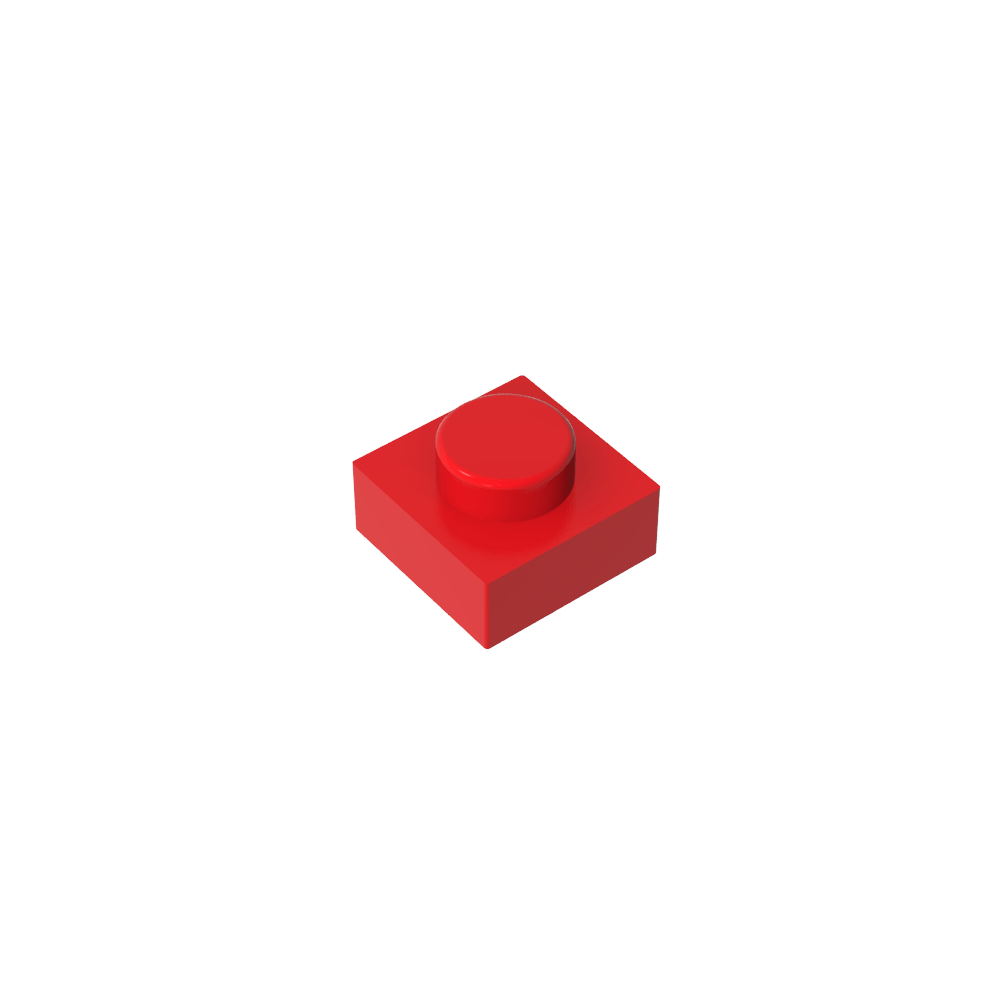 Plate 1 x 1-MyGobricks
