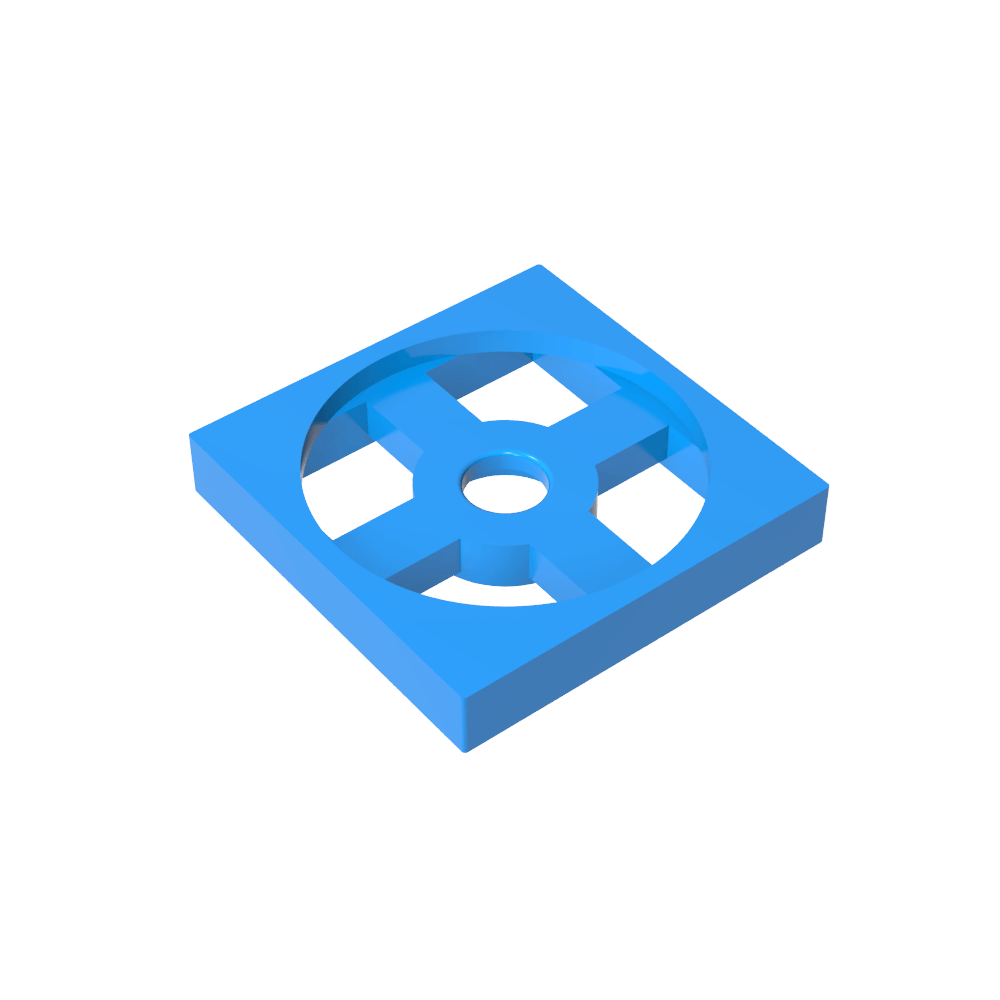 Turntable 2 x 2 Plate, Base-MyGobricks