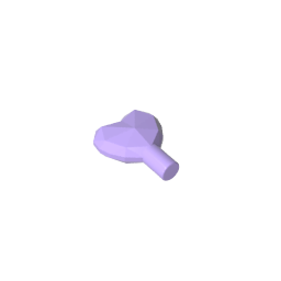 Rock - Heart Jewel with Shaft