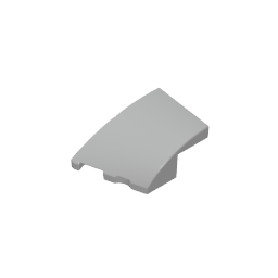 3x2 Wedge Curved Brick (Left)