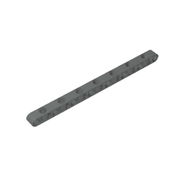 Technic Beam 1 x 15 Thick with Alternating Holes-MyGobricks