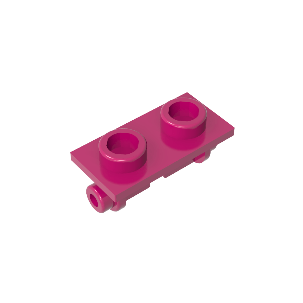 Hinge Brick 1 x 2 Top Plate Thin-MyGobricks