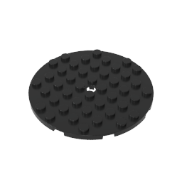 Plate 8 x 8 Round