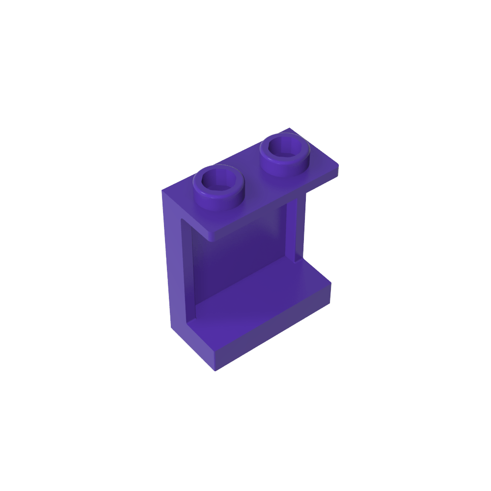 Panel 1 x 2 x 2 [Side Supports / Hollow Studs]