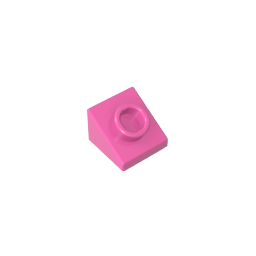 1x1x2/3 Beveled Brick with Dot