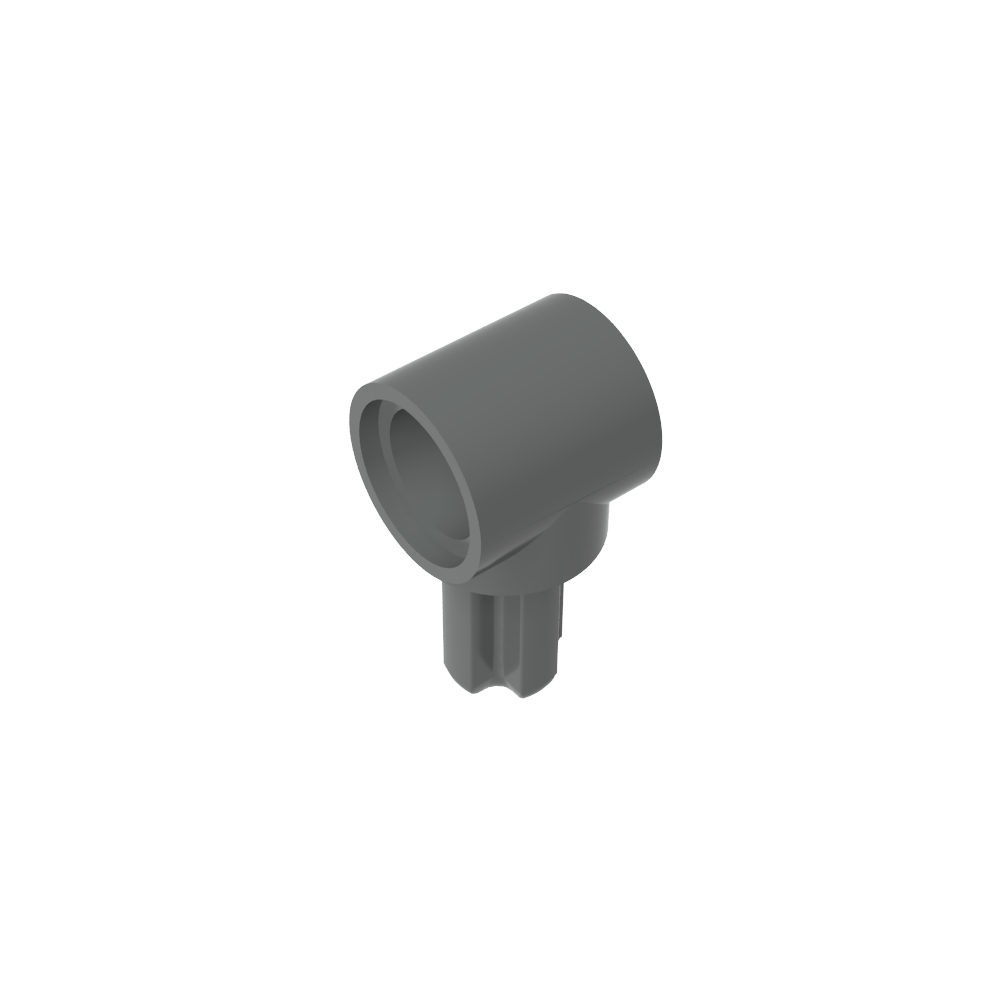 Technic Pin Connector Hub with 1 Axle-MyGobricks
