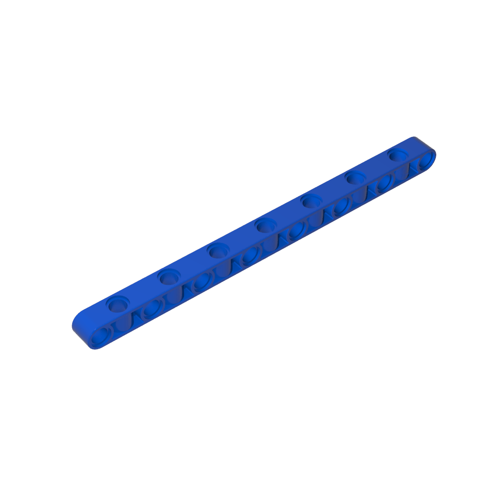 Technic Beam 1 x 15 Thick with Alternating Holes-MyGobricks