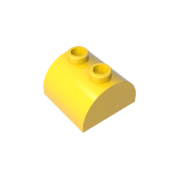 Brick Curved 2 x 2 with Two Top Studs