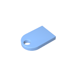 Tile Special 3 x 2 with Hole