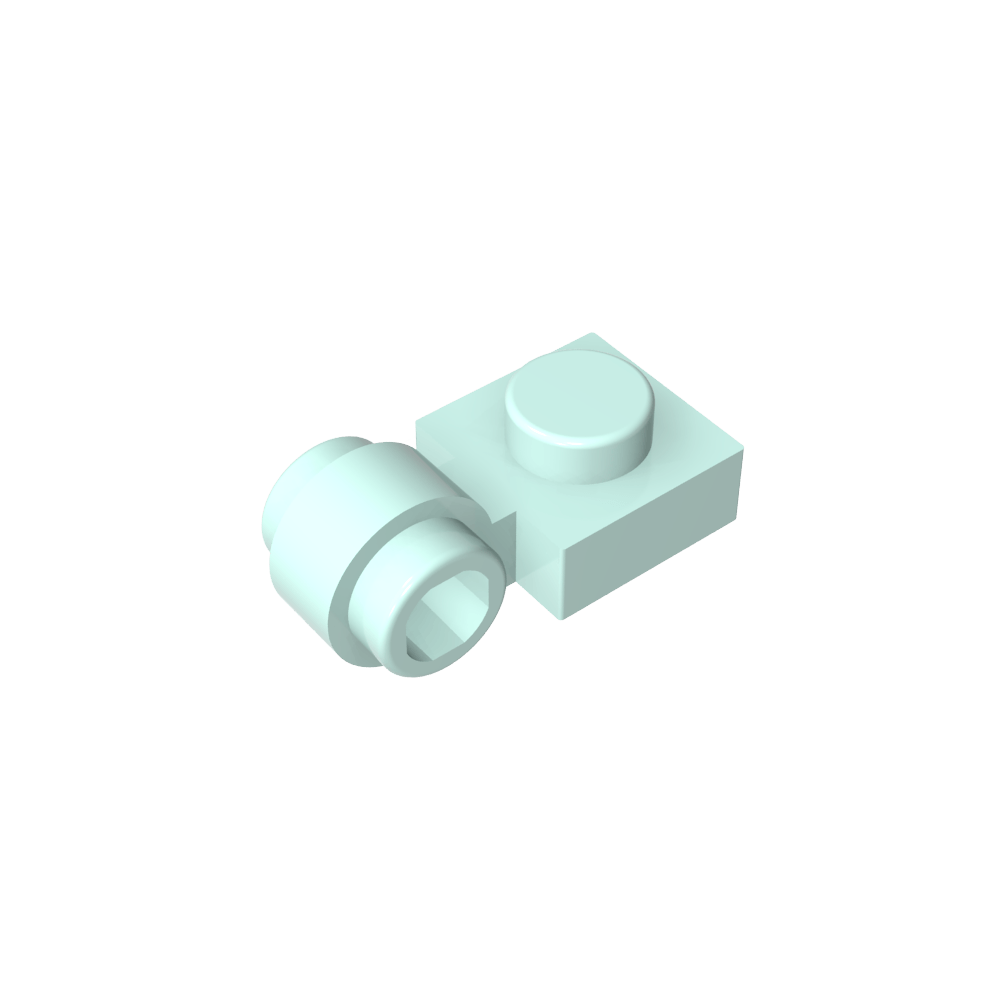 Plate Special 1 x 1 with Clip Light [Thick Ring]-MyGobricks