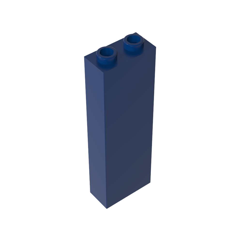 Brick 1 x 2 x 5 without Side Supports-MyGobricks