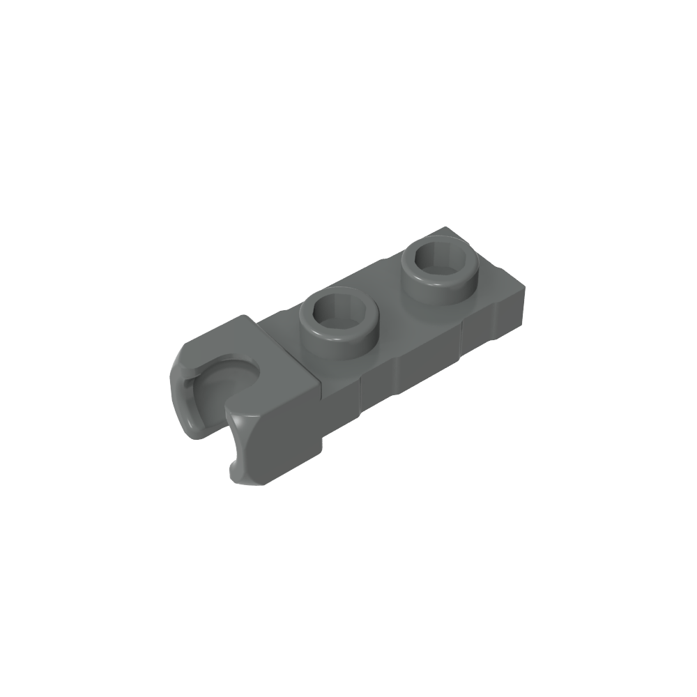 Plate Special 1 x 2 5.9mm End Cup-MyGobricks