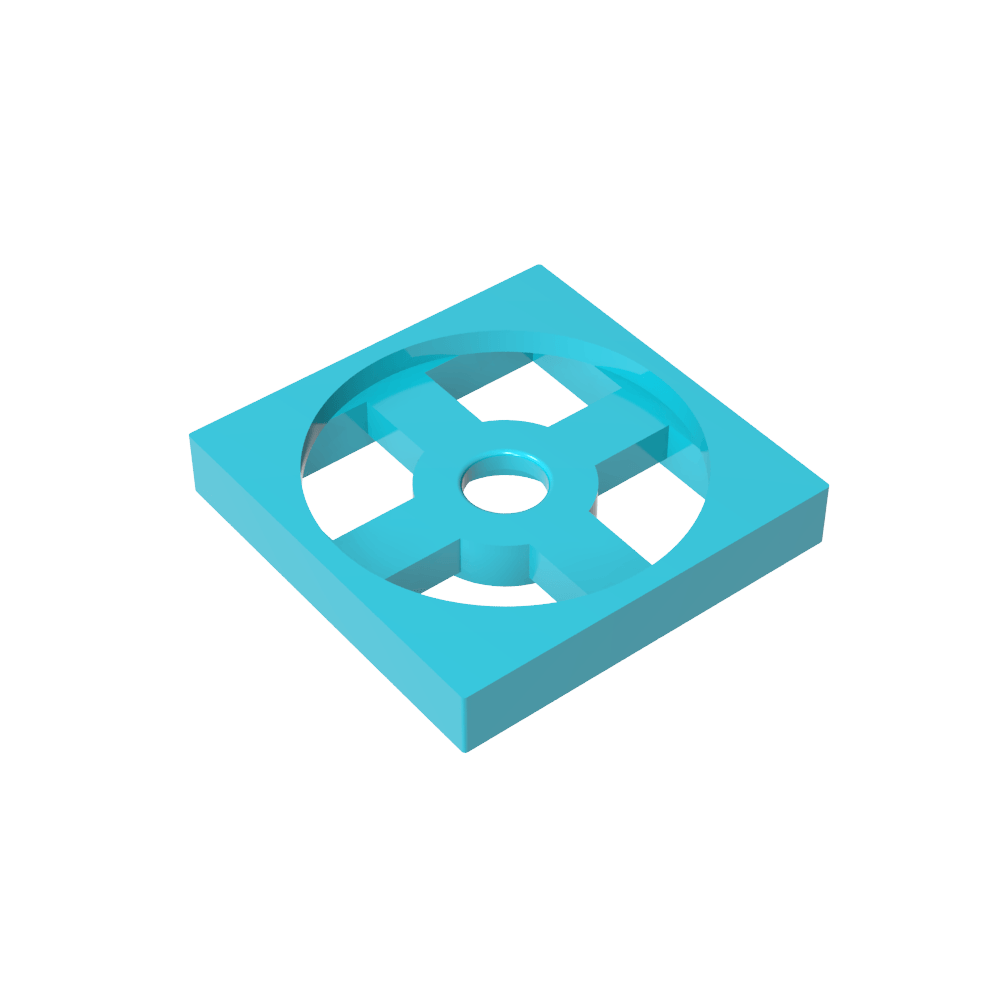 Turntable 2 x 2 Plate, Base-MyGobricks