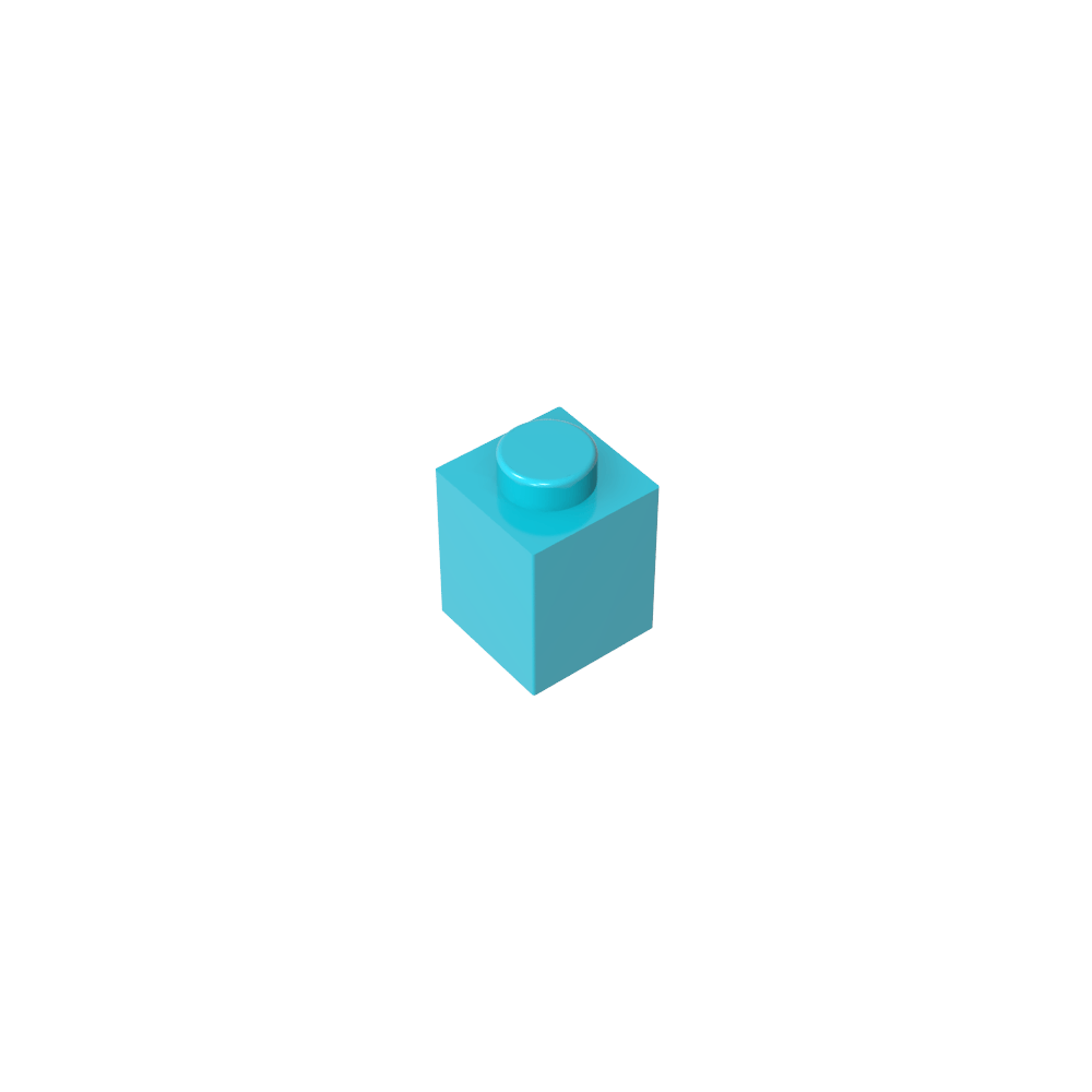Brick 1 x 1-MyGobricks