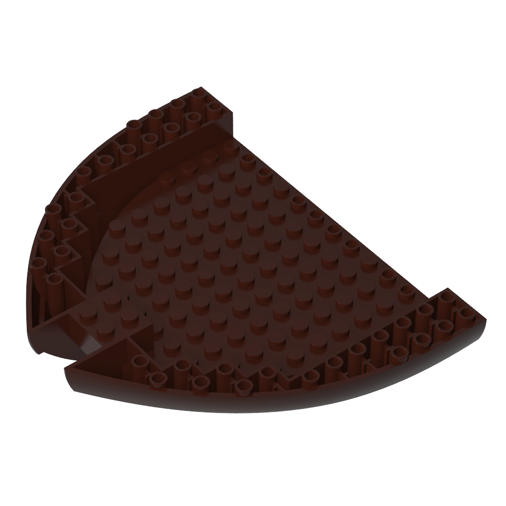 Boat Hull Section, Brick 16 x 13 x 2-MyGobricks