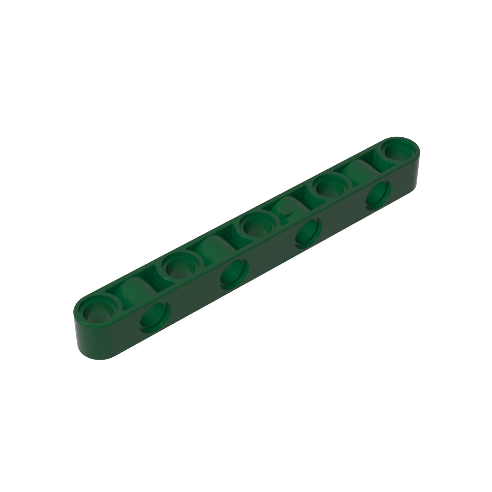 Technic Beam 1 x 9 Thick with Alternating Holes-MyGobricks