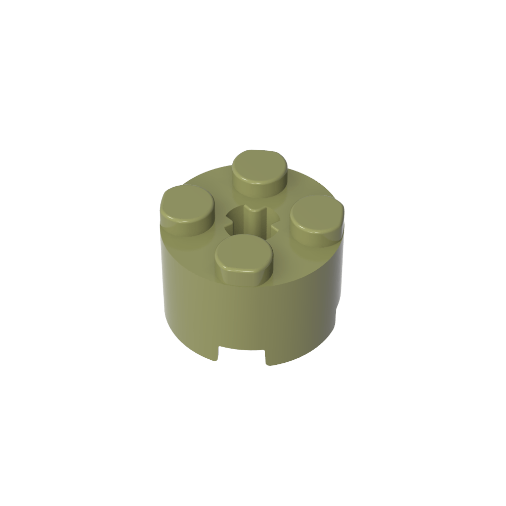 Brick Round 2 x 2 with Axle Hole