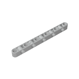 Technic Beam 1 x 11 Thick with Alternating Holes