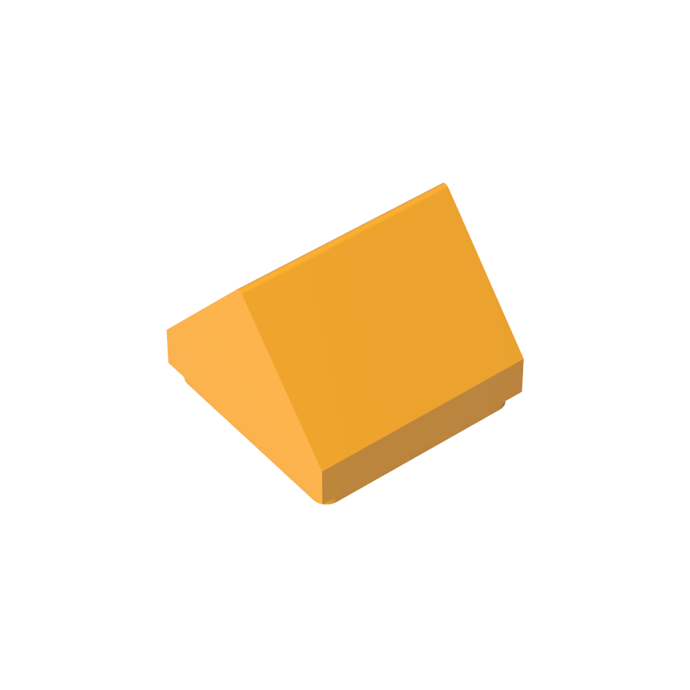 Slope Double 45° 1 x 1-MyGobricks