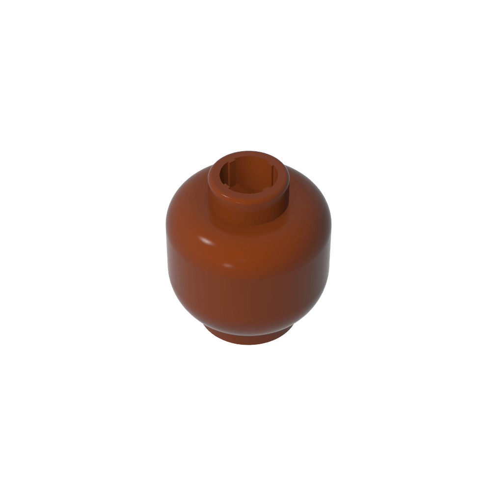 Minifig Head Plain [Blocked Open Stud]