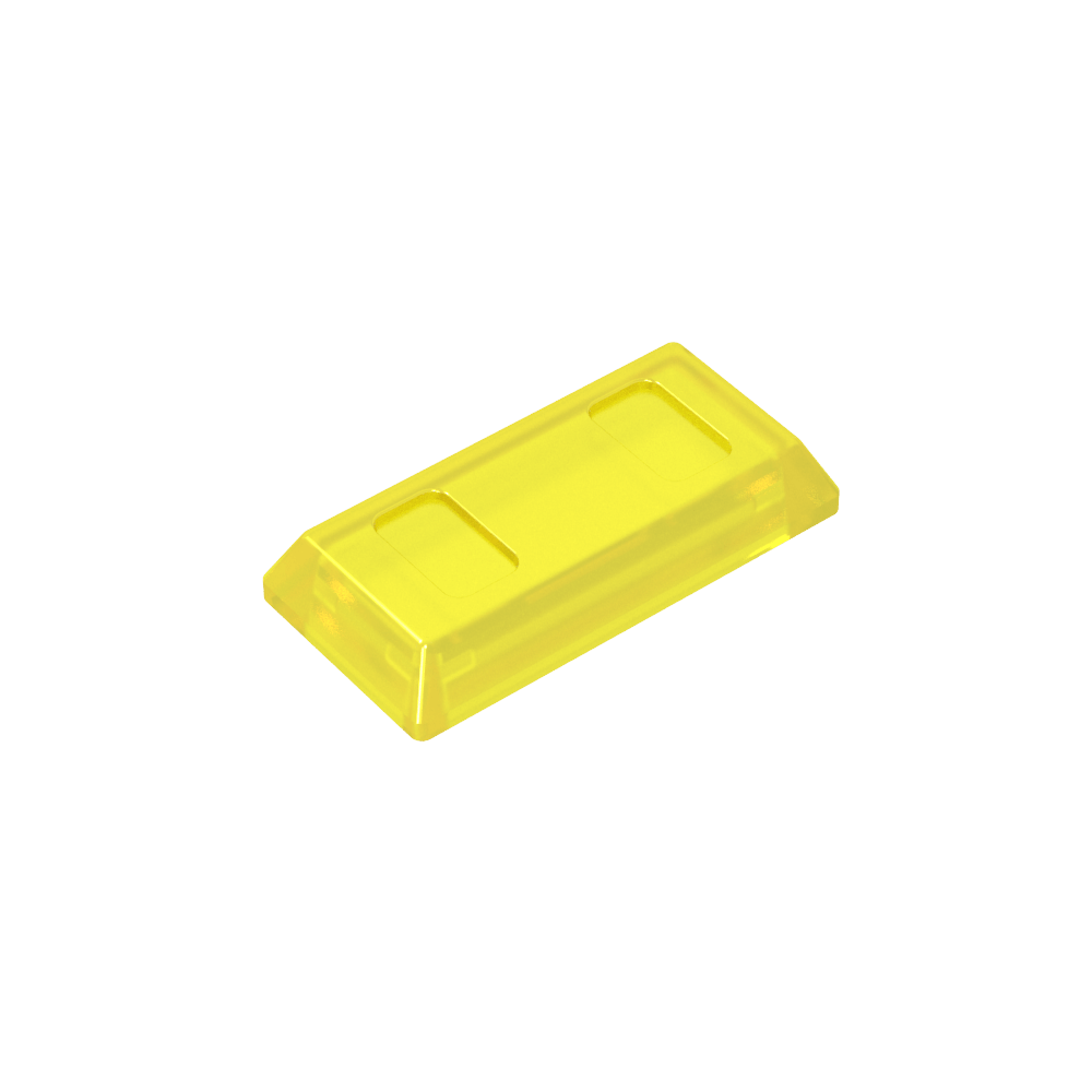 Tile Special 1 x 2 with Sloped Walls AKA Money / Gold Bar [Ingot]