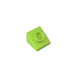 1x1x2/3 Beveled Brick with Dot