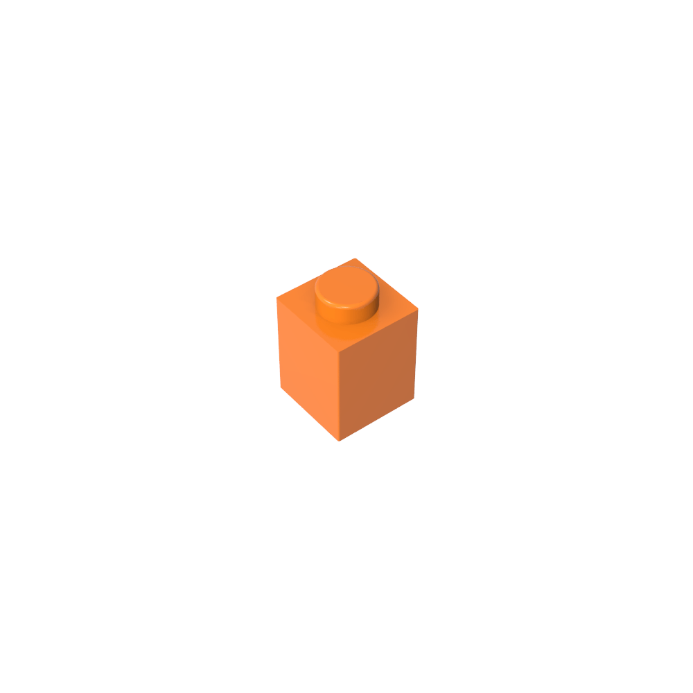 Brick 1 x 1-MyGobricks