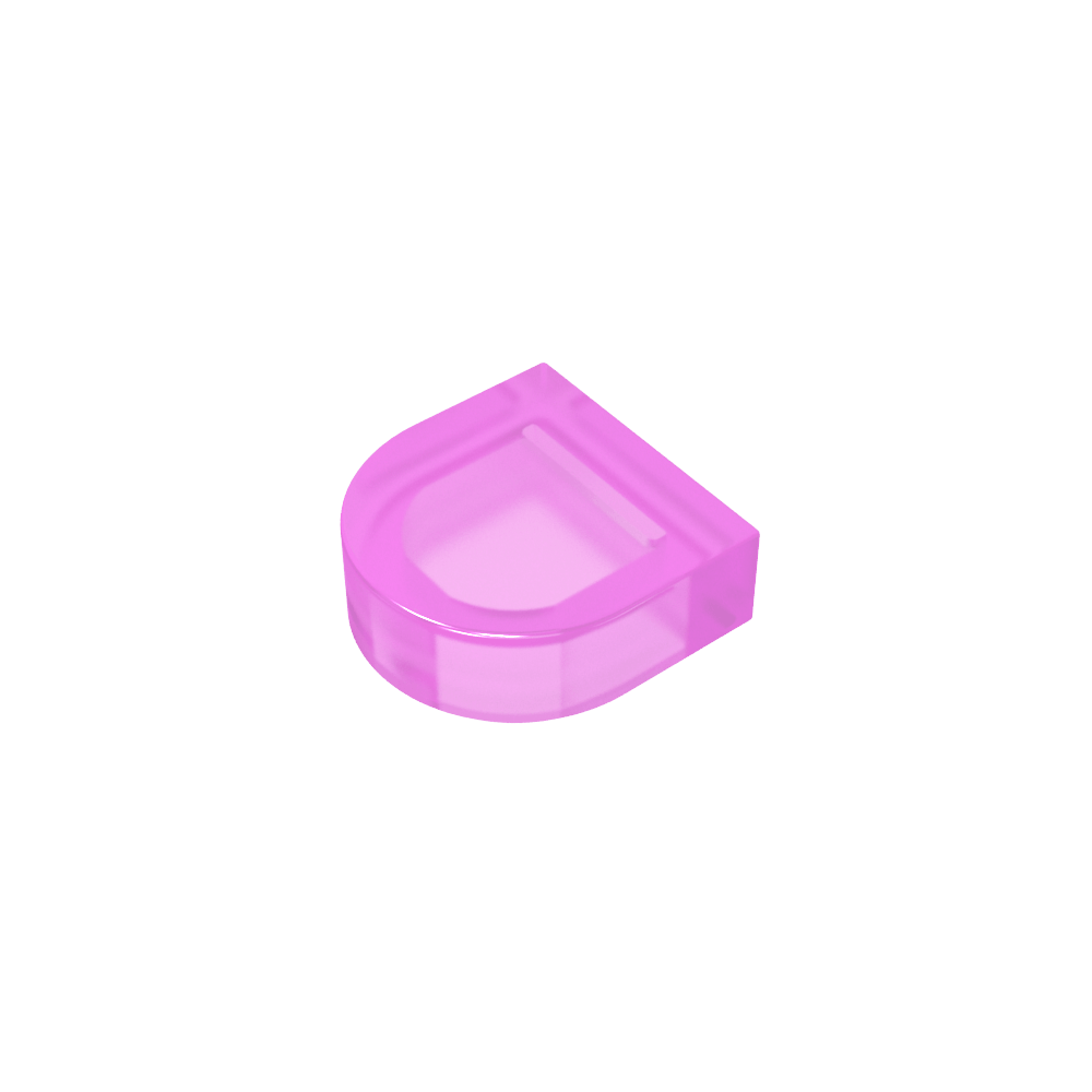 Tile 1 x 1 Half Circle