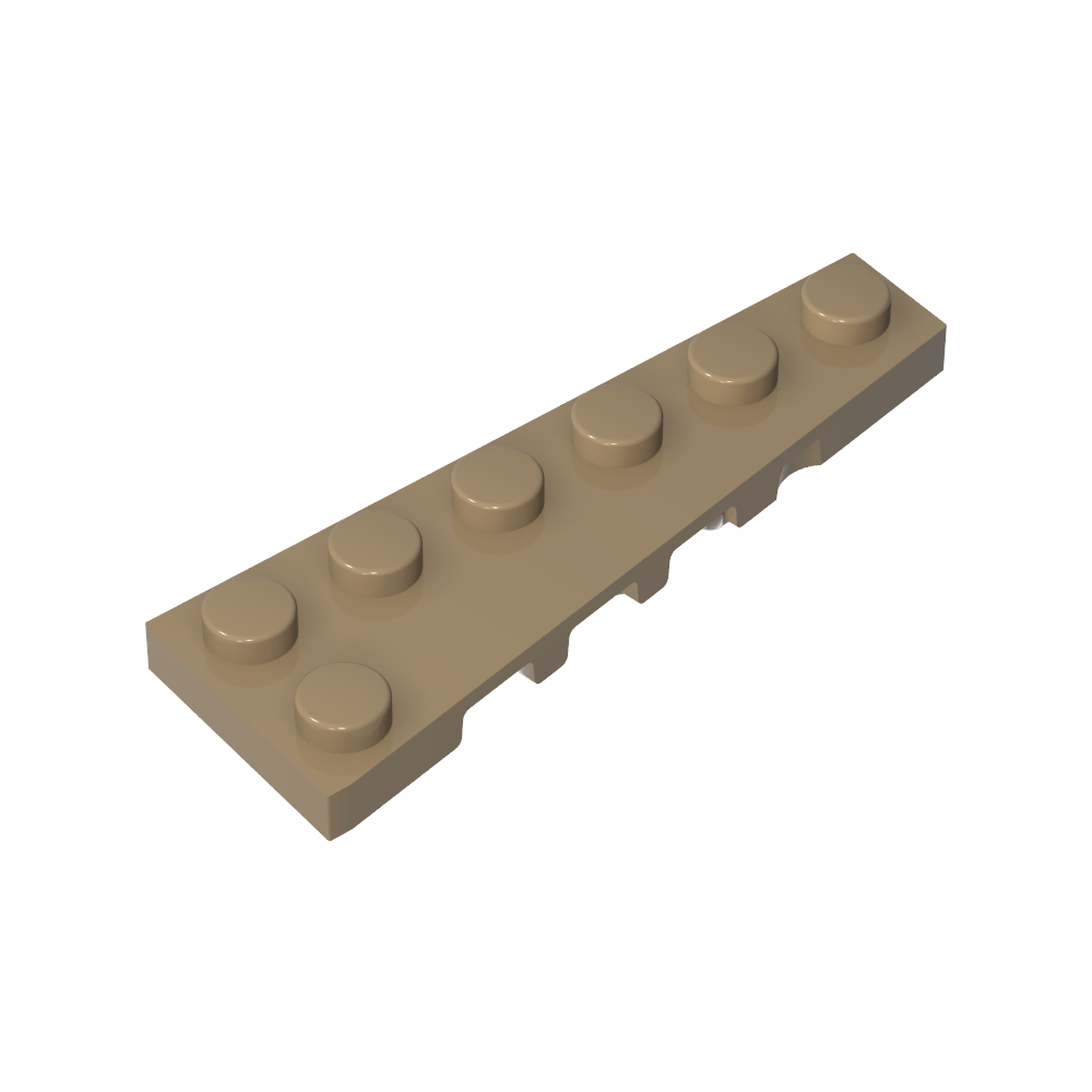 Wedge Plate 6 x 2 Right