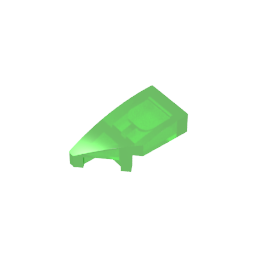 Slope Curved 2 x 1 with Stud Notch Left