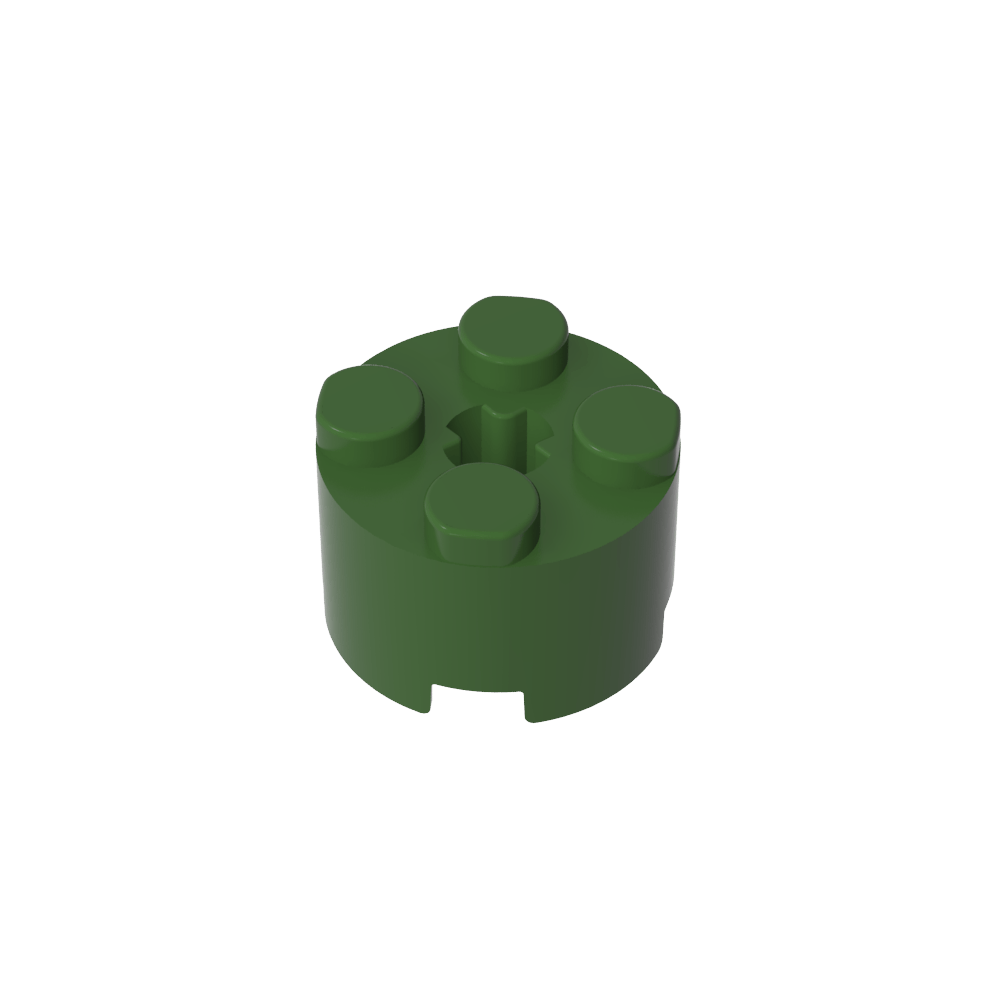 Brick Round 2 x 2 with Axle Hole