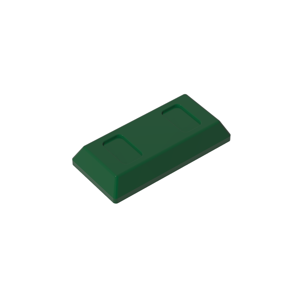 Tile Special 1 x 2 with Sloped Walls AKA Money / Gold Bar [Ingot]