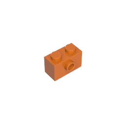 Brick Special 1 x 2 with 1 Center Stud on 1 Side
