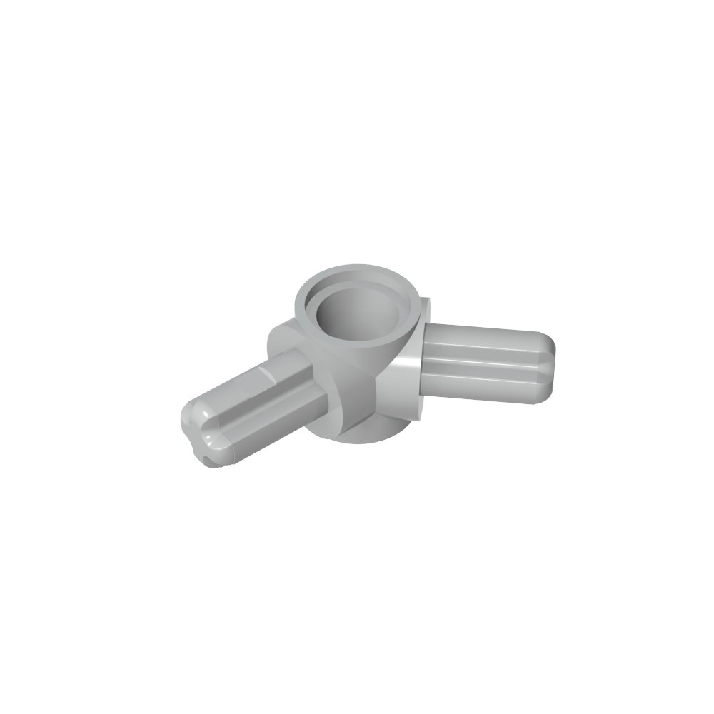 Technic Pin Connector Hub with 1 Axle 135°-MyGobricks