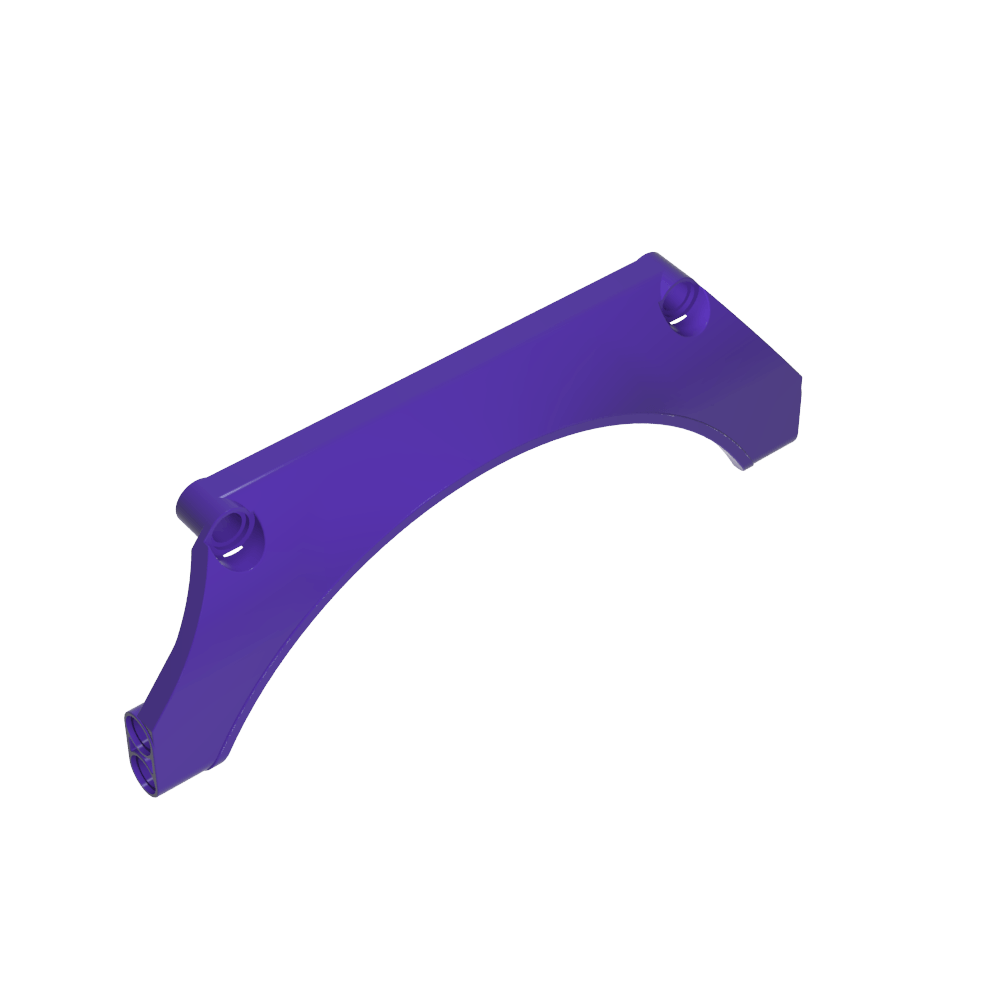 Technic Panel Car Mudguard Arched 15 x 2 x 5-MyGobricks