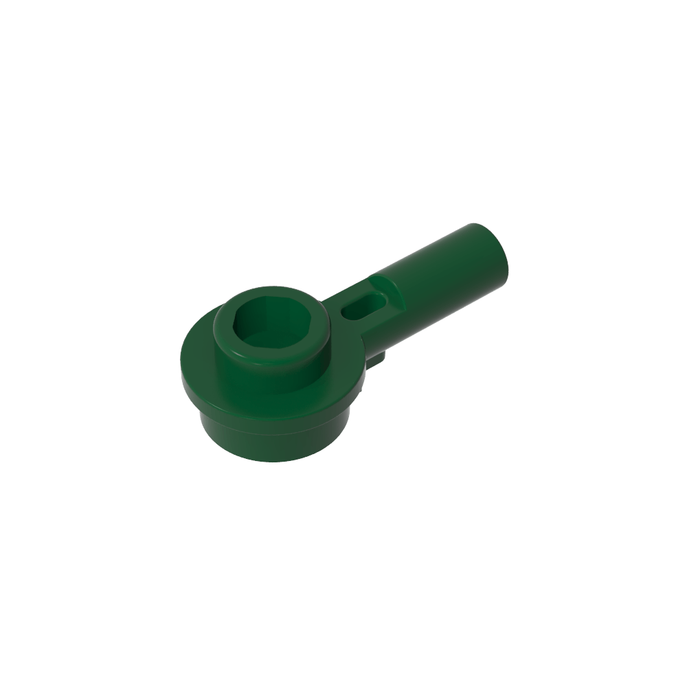 Plate Round 1 x 1 with Hollow Stud and Horizontal Bar 1L-MyGobricks