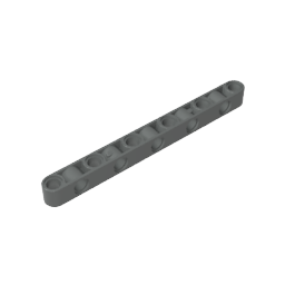 Technic Beam 1 x 11 Thick with Alternating Holes