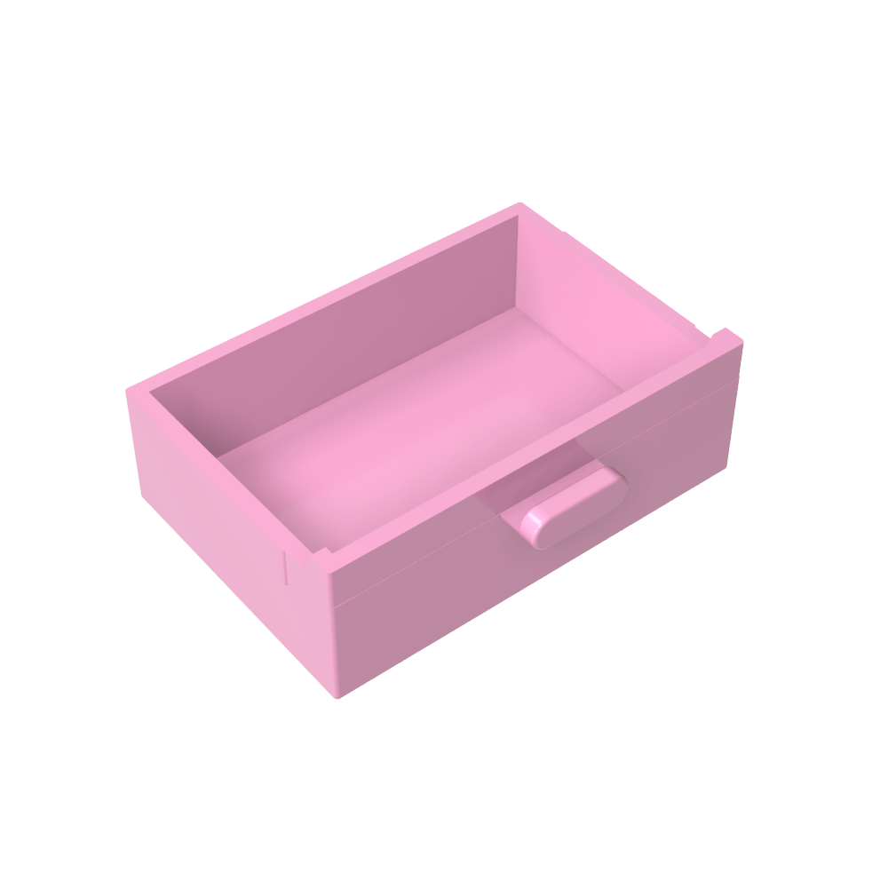 Cupboard 2 x 3 Drawer-MyGobricks