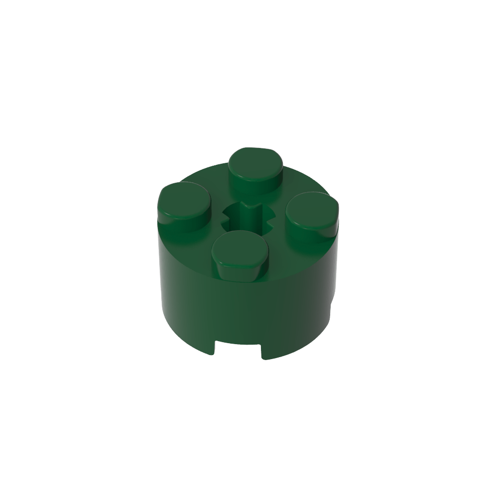 Brick Round 2 x 2 with Axle Hole