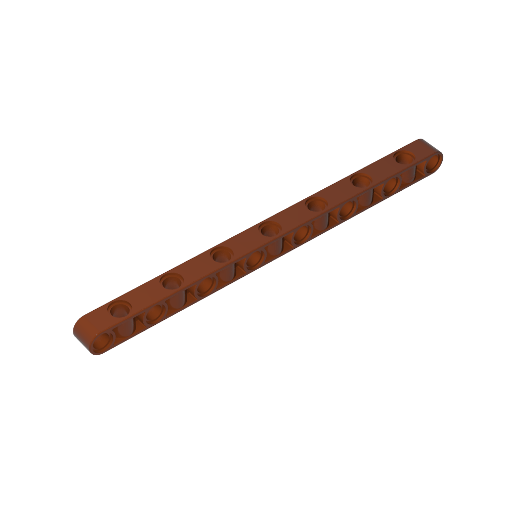 Technic Beam 1 x 15 Thick with Alternating Holes-MyGobricks