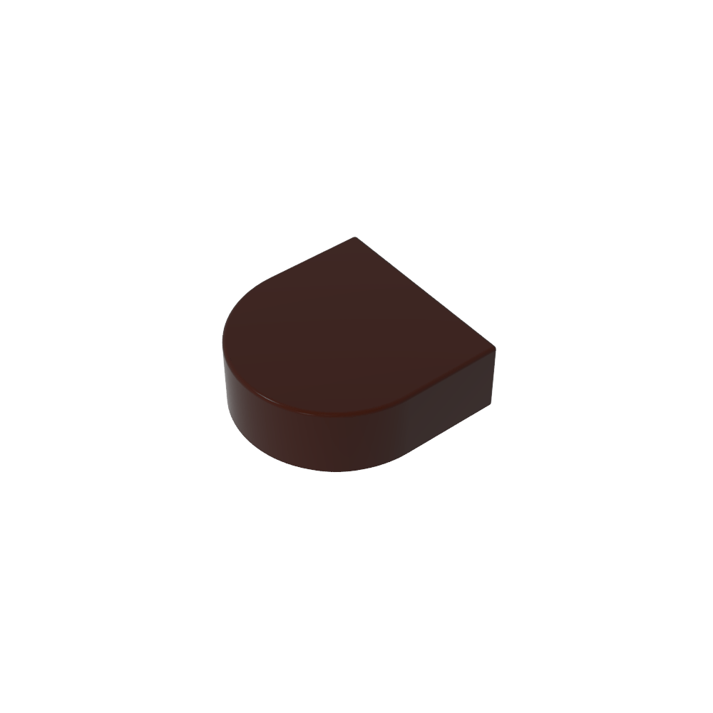 Tile 1 x 1 Half Circle