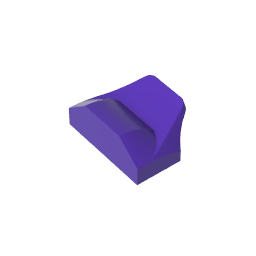 Wedge Curved 1 x 2 x 2/3 No Studs, Wing End